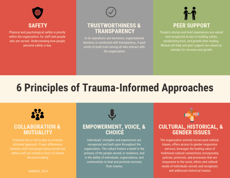 6 principles of trauma-informed approaches